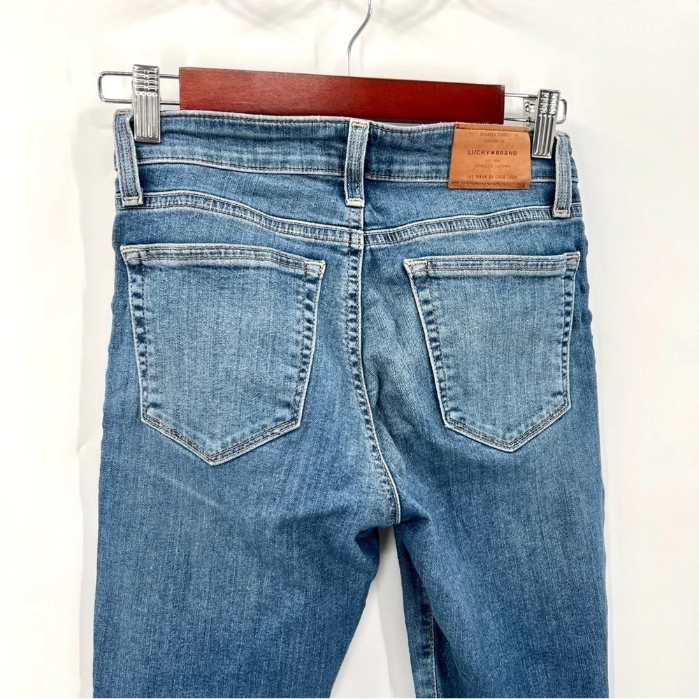 LUCKY BRAND Woman's Medium Wash Ava Super Skinny Jeans Size 0